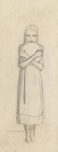 Sketch of a Young Girl